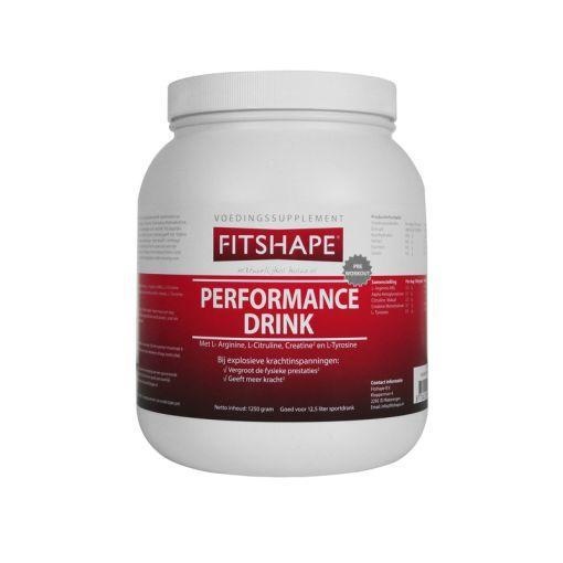 Fitshape Fitshape Performance drink (1250 gr)