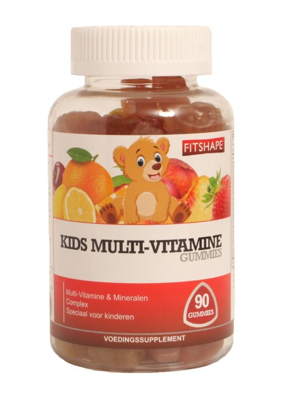 Fitshape Fitshape Kids multi-vitamine (90 Gummies)