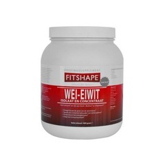 Fitshape Wei eiwit vanille (1 Kilogr)