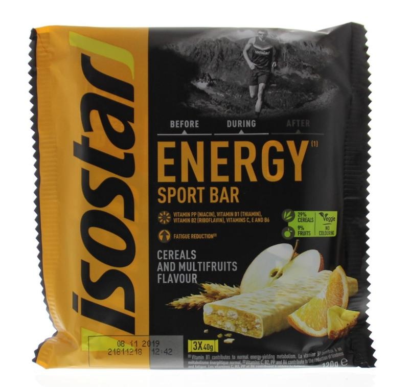 Isostar Isostar Reep fruit 3 x 40 gr (1 st)