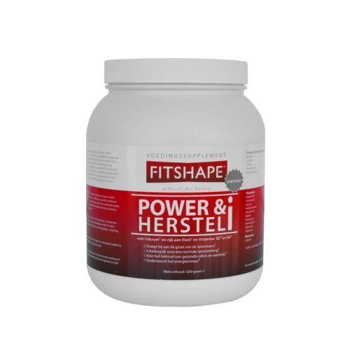 Fitshape Fitshape Power & herstel I aardbei (600 gr)