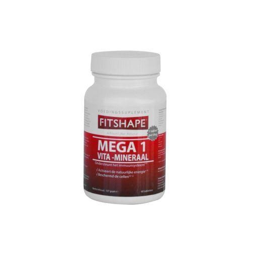 Fitshape Fitshape Mega 1 vitaminen/mineralen (90 tab)