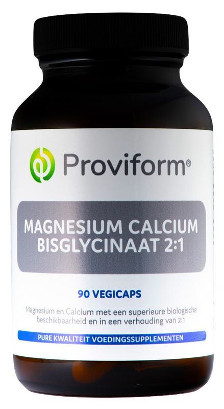 Proviform Proviform Magnesium calcium bisglycinaat 2:1 & D3 (60 vega caps)