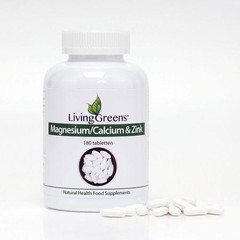 Livinggreens Magnesium calcium zink (180 tab)