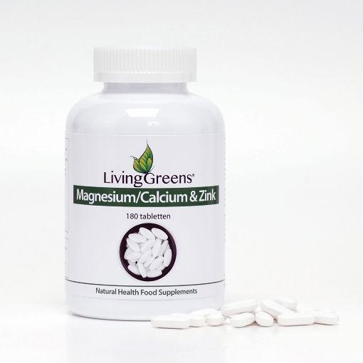 Livinggreens Livinggreens Magnesium calcium zink (180 tab)