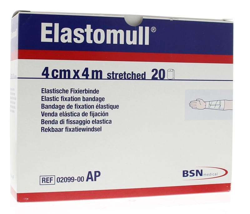 Elastomull Elastomull 4 m x 4 cm 2099 (20 rollen)