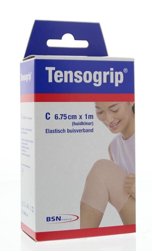 Tensogrip Tensogrip C 1 m x 6.75 cm huidkleur (1 stuks)
