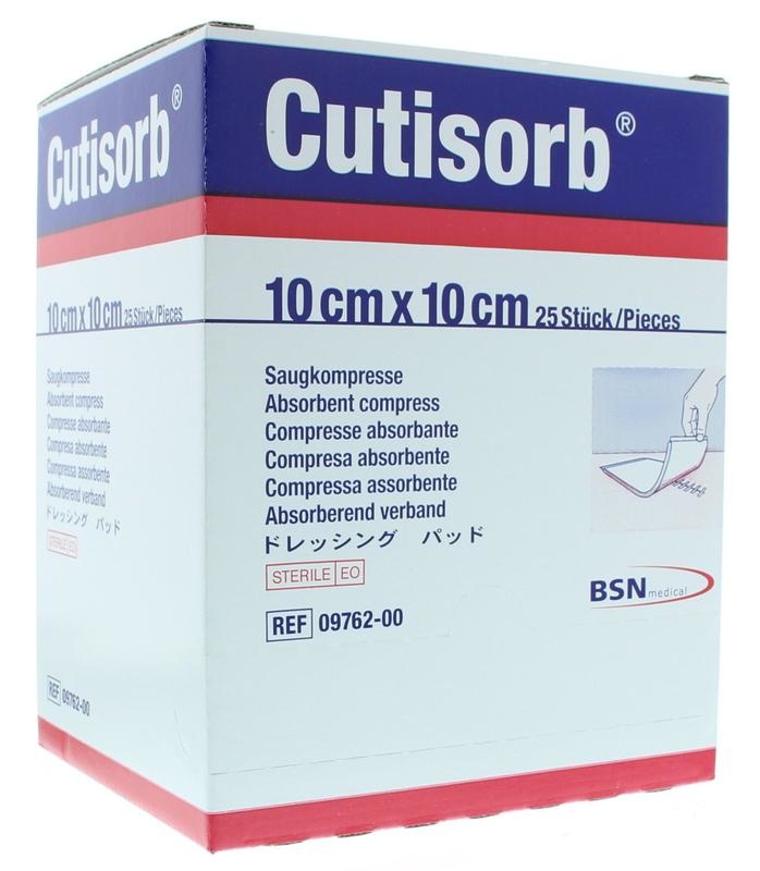 Cutisorb Cutisorb Steriel 10 x 10cm (25 st)