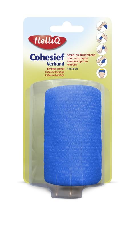 Geheim Berri raket Heltiq Cohesief verband 4m x 8cm (1 st) - Vitadvice BV