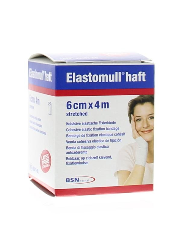 Elastomull Elastomull Haft 4m x 6cm (1 st)