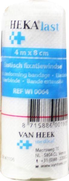 Hekalast Hekalast Elastisch windsel 4m x 8cm (1 st)