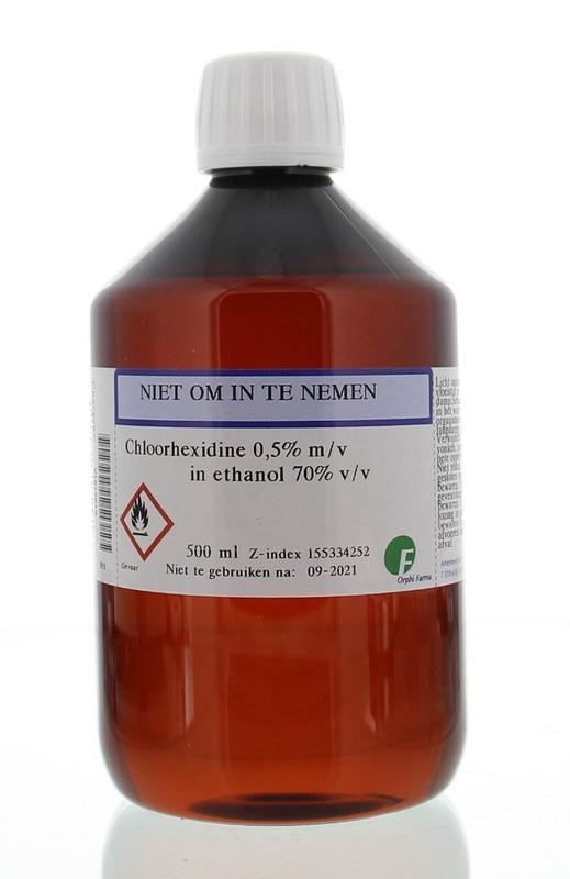 Orphi Orphi Chloorhexidine 0.5% in alcohol 70% (500 ml)