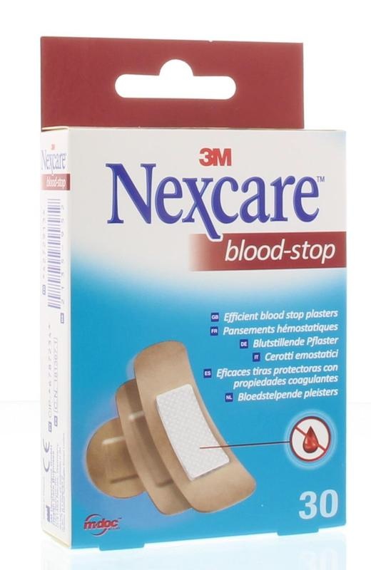 Nexcare Nexcare Bloed stop mix (30 st)