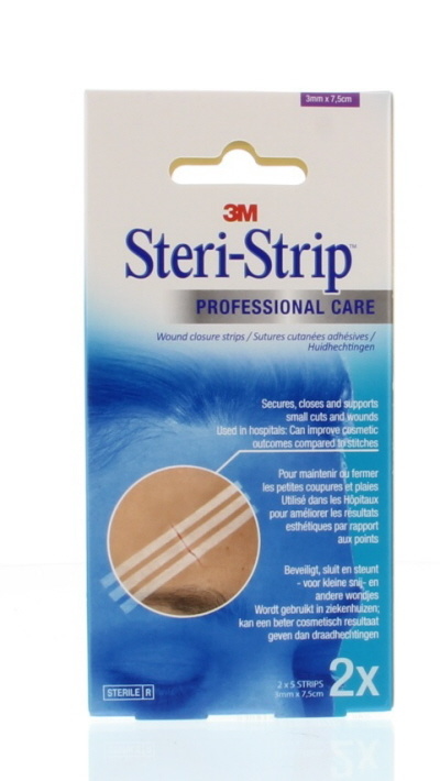 3M 3M Steristrips 3 x 75mm 2x5 strips (2 st)