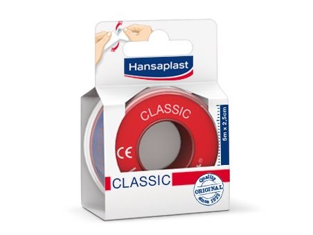 Hansaplast Hansaplast Hechtpleister classic 5m x 1.25cm (1 Rol)