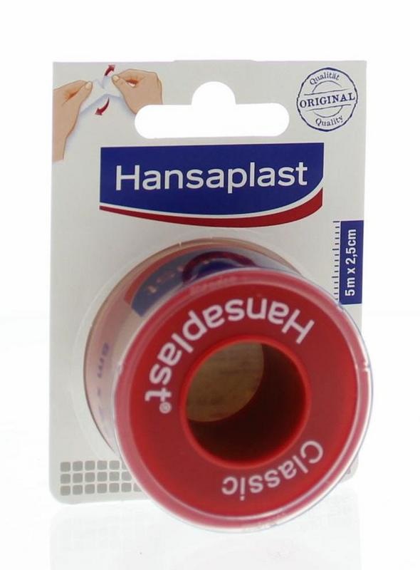 Hansaplast Hansaplast Hechtpleister classic 5m x 2.5cm (1 st)