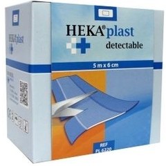 Hekaplast Dispenser 5m x 6cm detectable (1 st)
