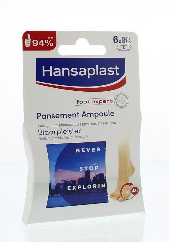 Hansaplast Hansaplast SOS Blaarpleister klein (6 st)