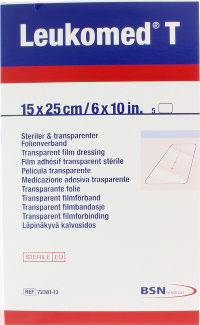 Leukomed Leukomed T 15 x 25cm steriel (5 st)