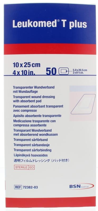 Leukomed Leukomed T plus 10.0 x 25cm (50 st)