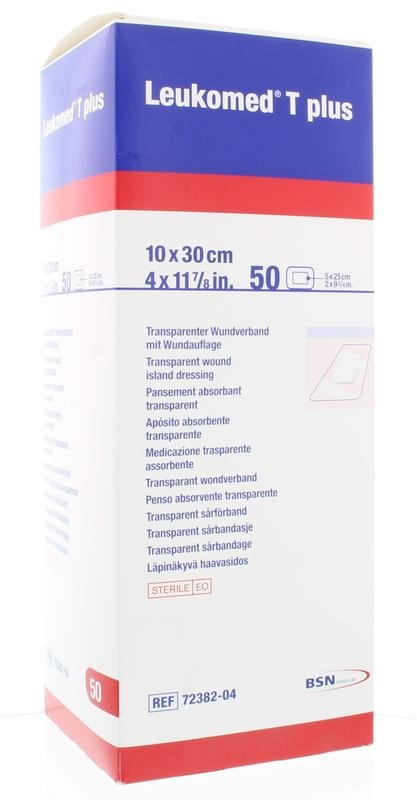 Leukomed Leukomed T plus 10.0 x 30cm (50 st)