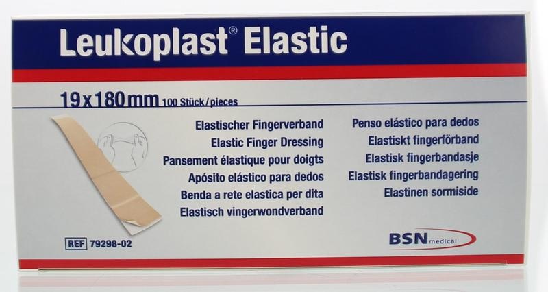 Leukoplast Leukoplast Vingerpleister elastic (100 st)