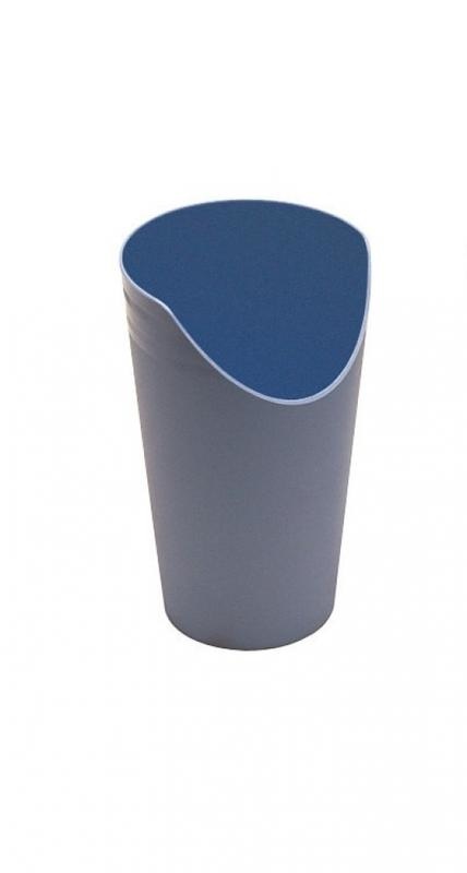 Able 2 Able 2 Beker met neusuitsparing blauw (1 st)