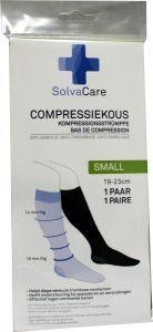 Solvacare Solvacare Compressiekous zwart S 19 - 23 cm (1 Paar)