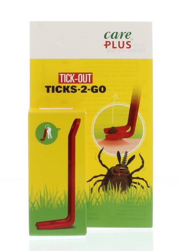 Care Plus Care Plus Tick out ticks 2-go (1 st)