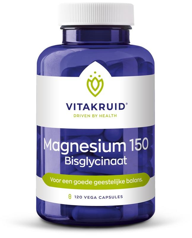 Vitakruid Vitakruid Magnesium 150 bisglycinaat (120 tab)
