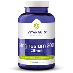 Vitakruid Magnesium 200 citraat (100 tab)