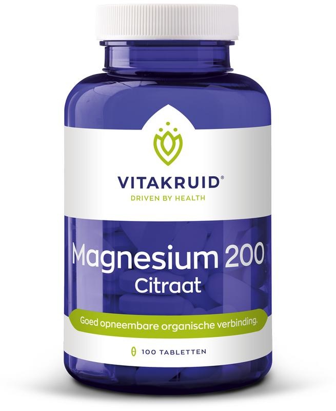 Vitakruid Vitakruid Magnesium 200 citraat (100 tab)