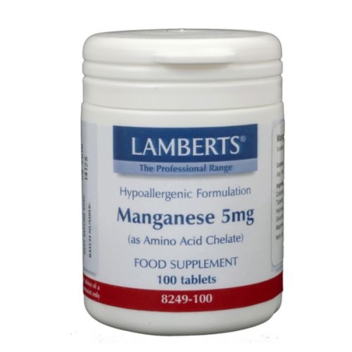 Lamberts Lamberts Mangaan (manganese) 4mg (100 tab)