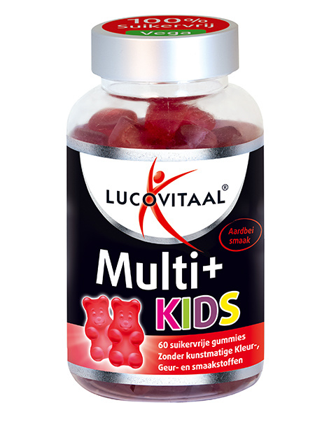 Lucovitaal Lucovitaal Multi+ kids (60 Gummies)