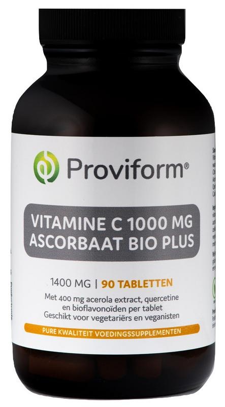 Proviform Proviform Vitamine C1000 ascorbaat bio plus (90 tab)