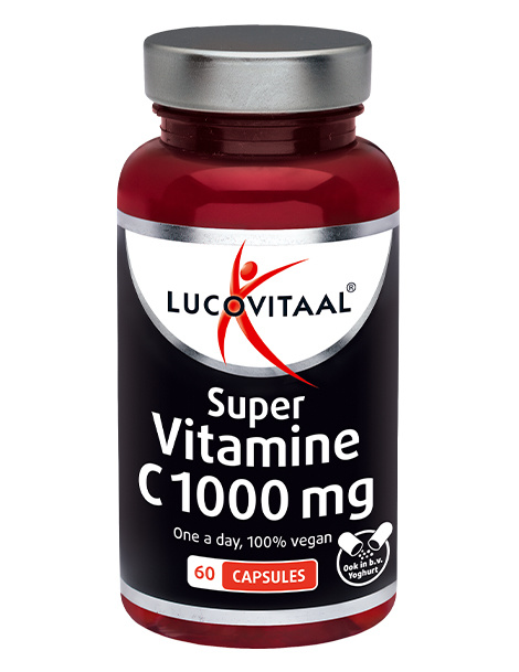 Lucovitaal Lucovitaal Vitamine C 1000mg vegan (60 caps)