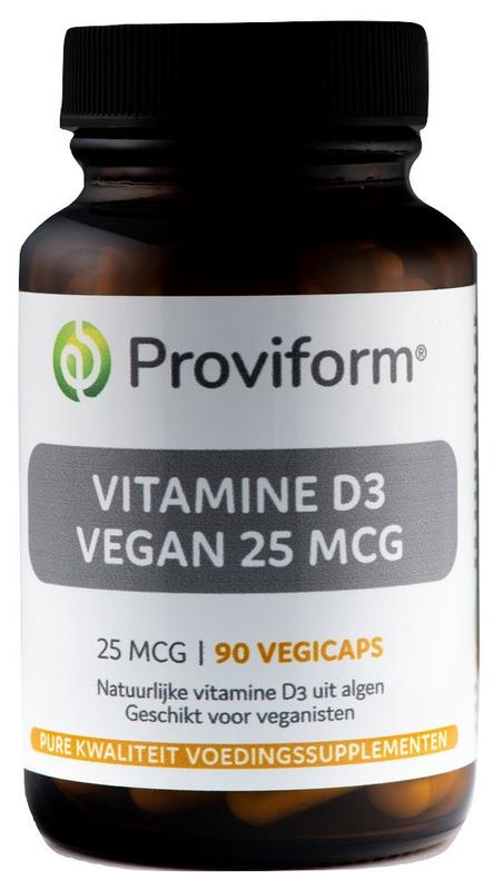 Proviform Proviform Vitamine D3 vegan 25mcg (90 vega caps)