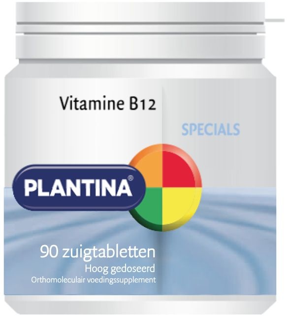 Plantina Plantina Vitamine B12 (90 Zuigtab)