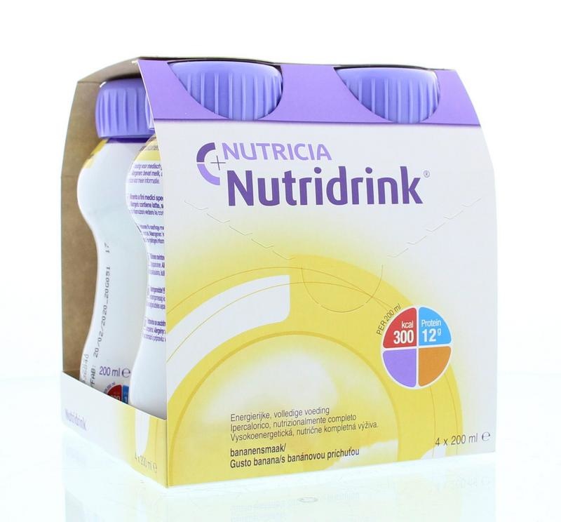 Nutridrink Nutridrink Banaan 4 x 200ml (1 st)
