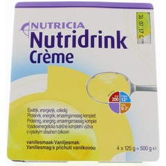 Nutridrink Creme vanille 125 gr (4 st)