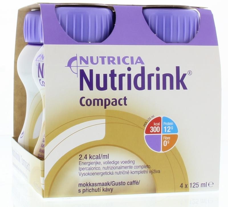 Nutridrink Nutridrink Compact mokka 125ml (4 st)