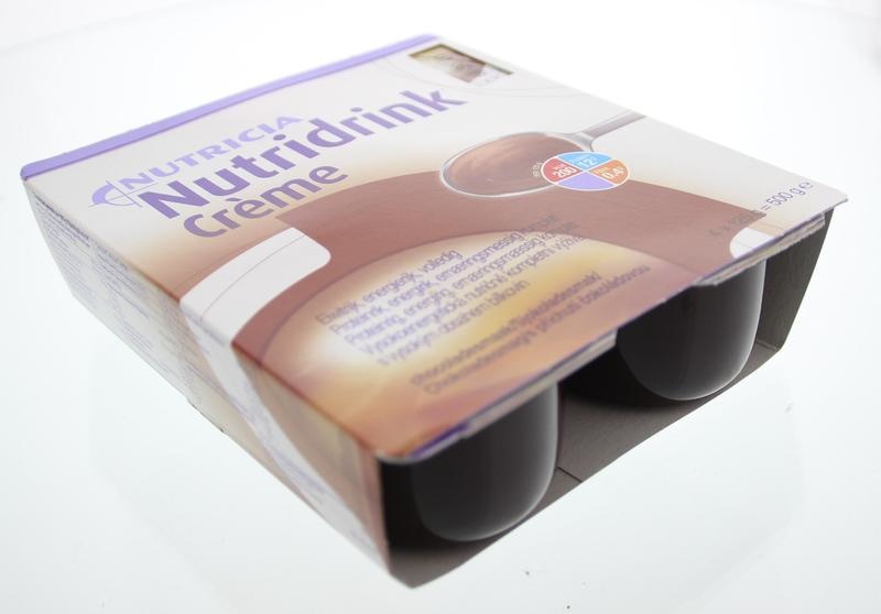 Nutridrink Nutridrink Creme chocolade 125 gr (4 st)