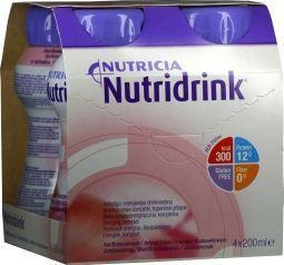 Nutridrink Nutridrink Aardbei 200 gr (4 st)