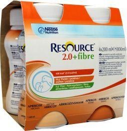 Resource Resource 2-0 Fibre abrikoos 200 gr (4 st)