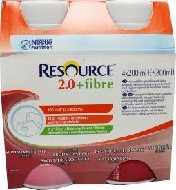 Resource Resource 2-0 Fibre bosvruchten 200 gr (4 st)