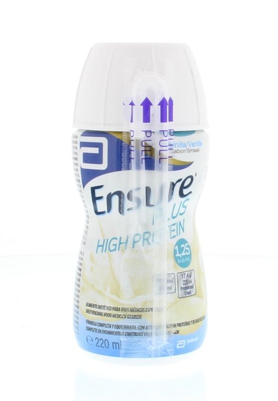 Ensure Plus high protein vanille (220 Milliliter) Ensure Plus high protein vanille (220 Milliliter)