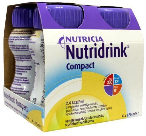 Nutridrink Nutridrink Compact vanille 125ml (4 st)