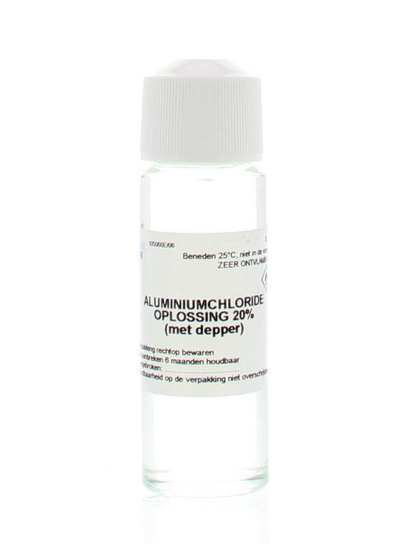 Fagron Fagron Aluminiumchloride oplossing 20% met depper (30 ml)