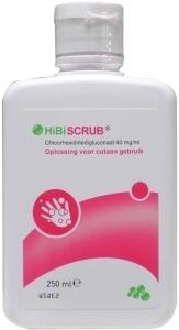 Hibiscrub Hibiscrub Chloorhexidine gluconaat 40mg/ml (250 ml)
