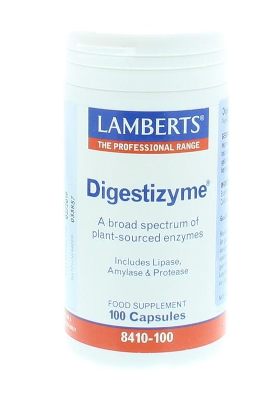 Lamberts Lamberts Digestizyme spijsverteringsenzymen (100 vega caps)